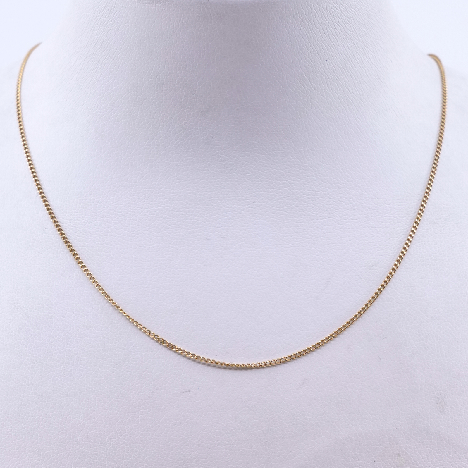 Halskedja Pansar Guld 18K