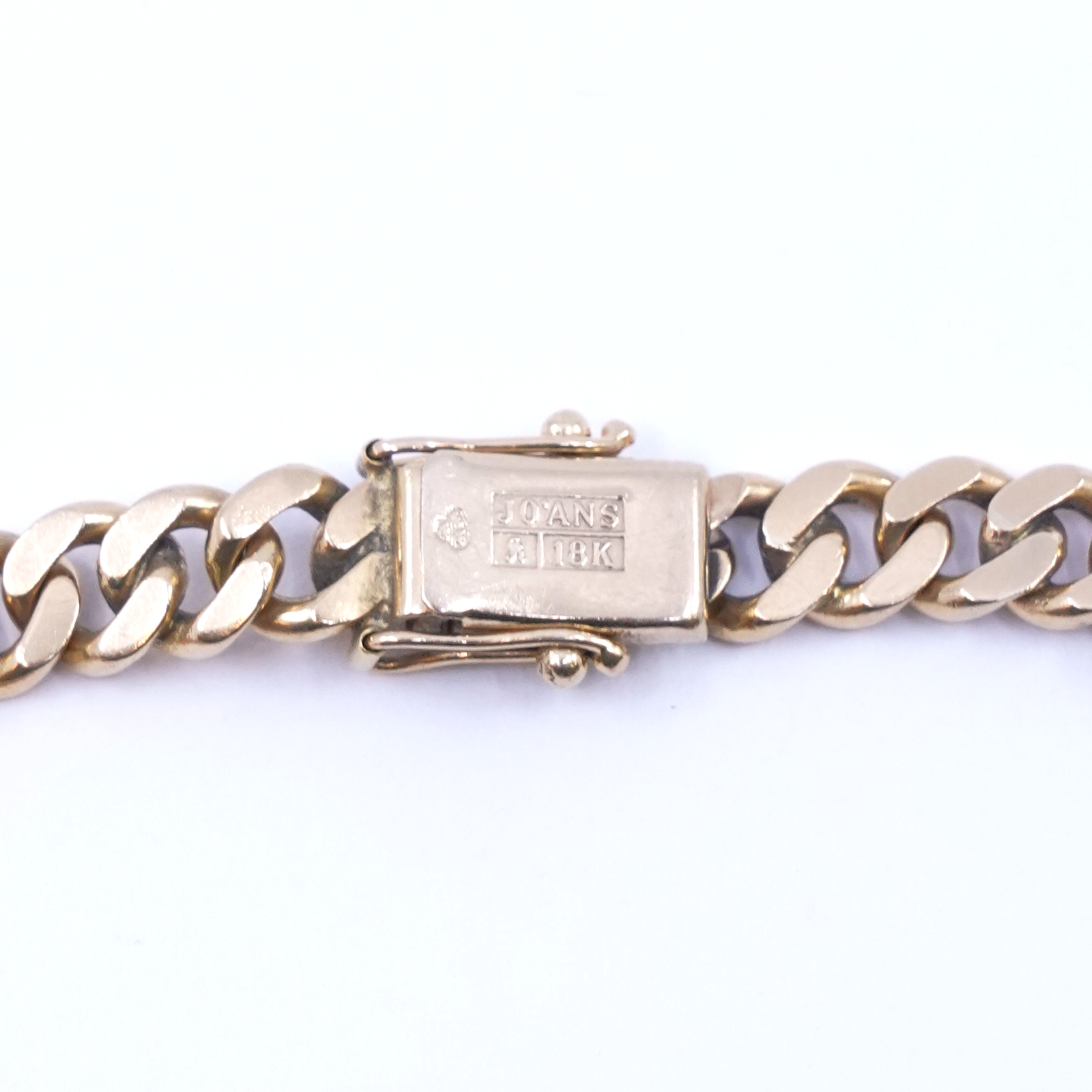 Armband Pansar massiv 18K