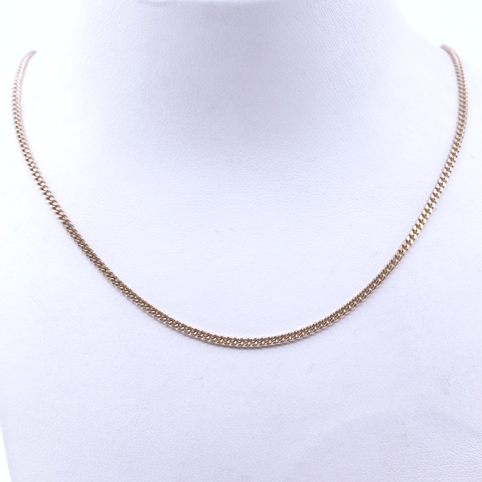Halskedja Pansar Guld 18K