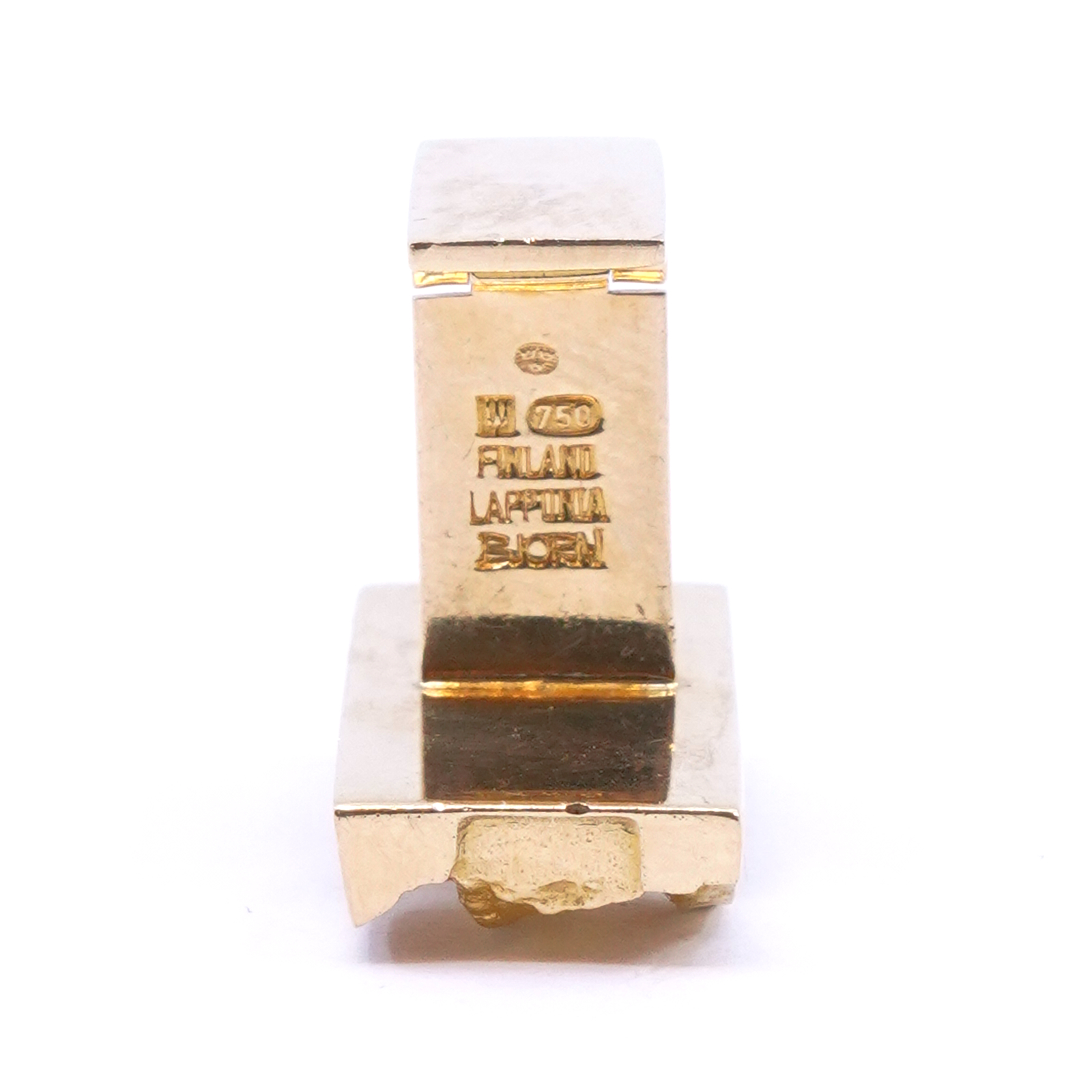 Manschettknappar Guld 18K design Lapponia