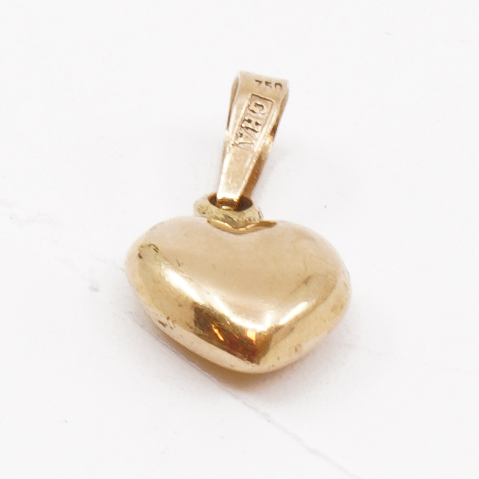 Halskedja Hjärta Guld