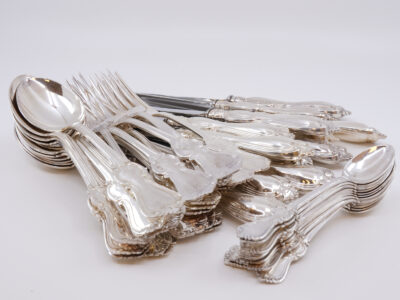 Matsilver 48 delar modell Olga