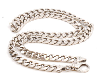 Halskedja Silver Pansar, Längd 46cm