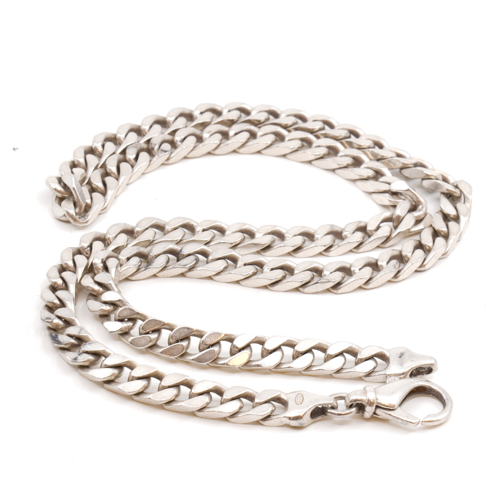 Halskedja Silver Pansar, Längd 46cm