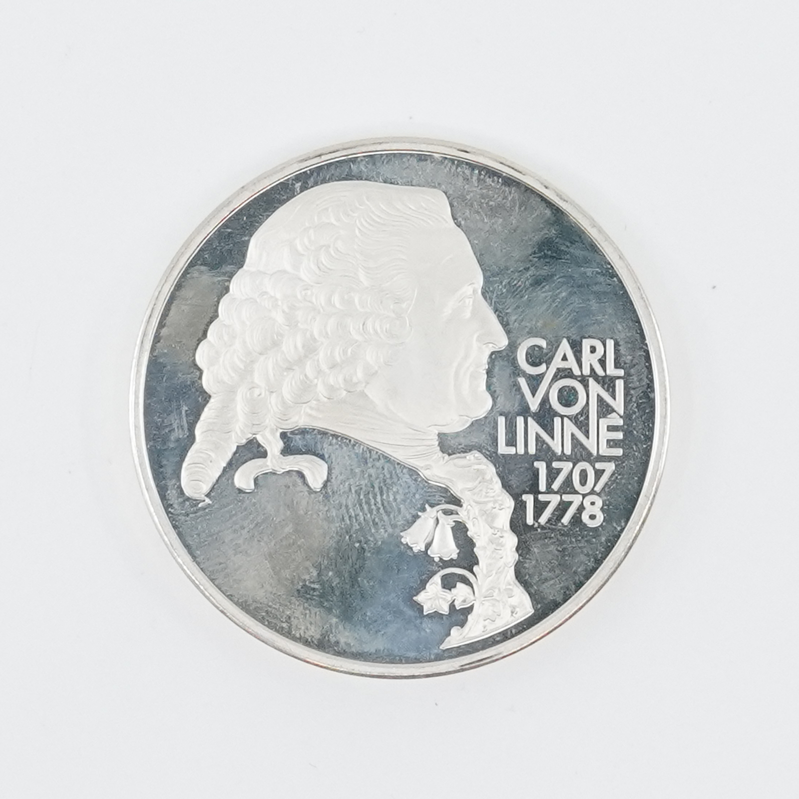 Silvermynt Carl Von Linné