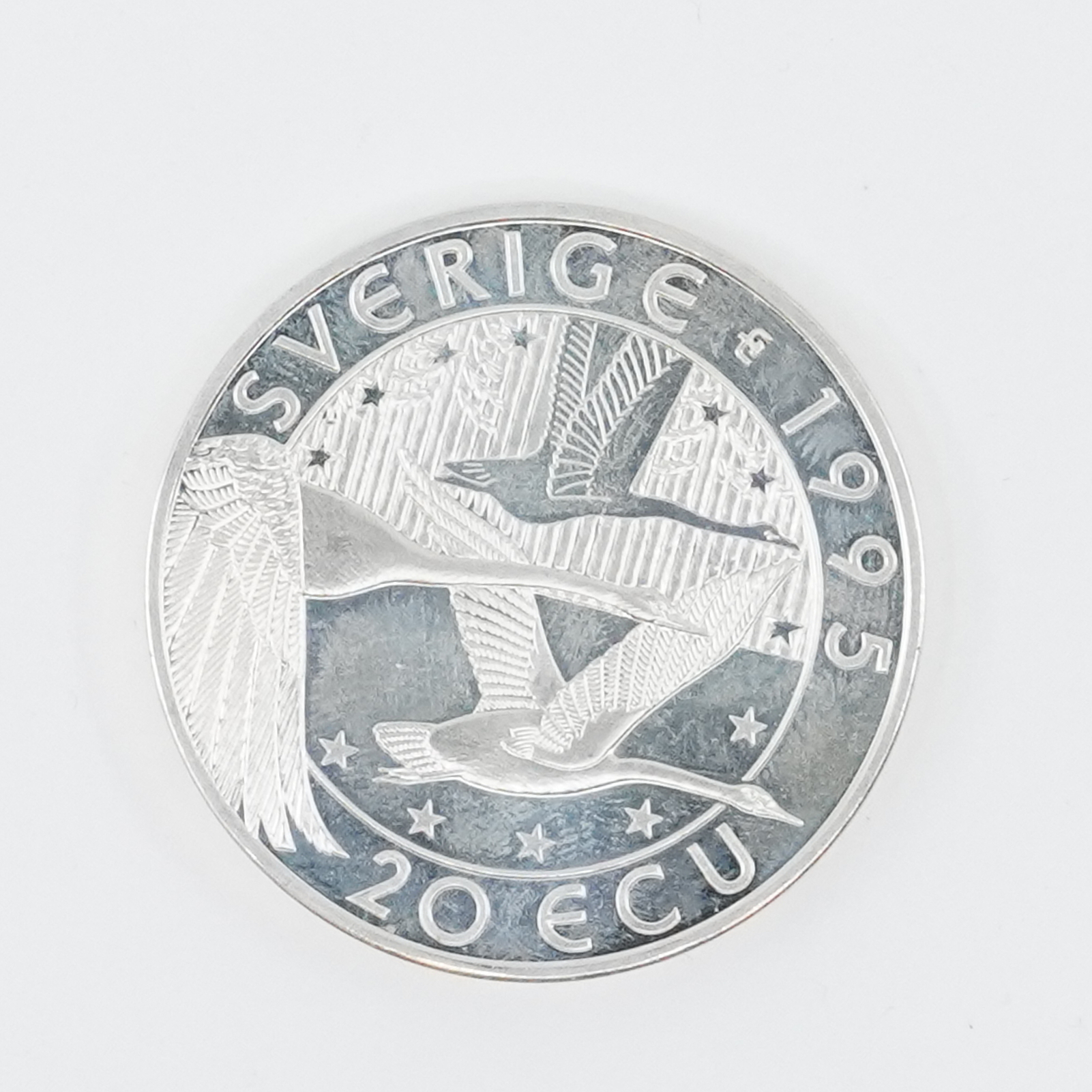 Silvermynt Carl Von Linné