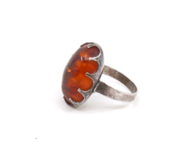 Ring silver Ø16 med sten