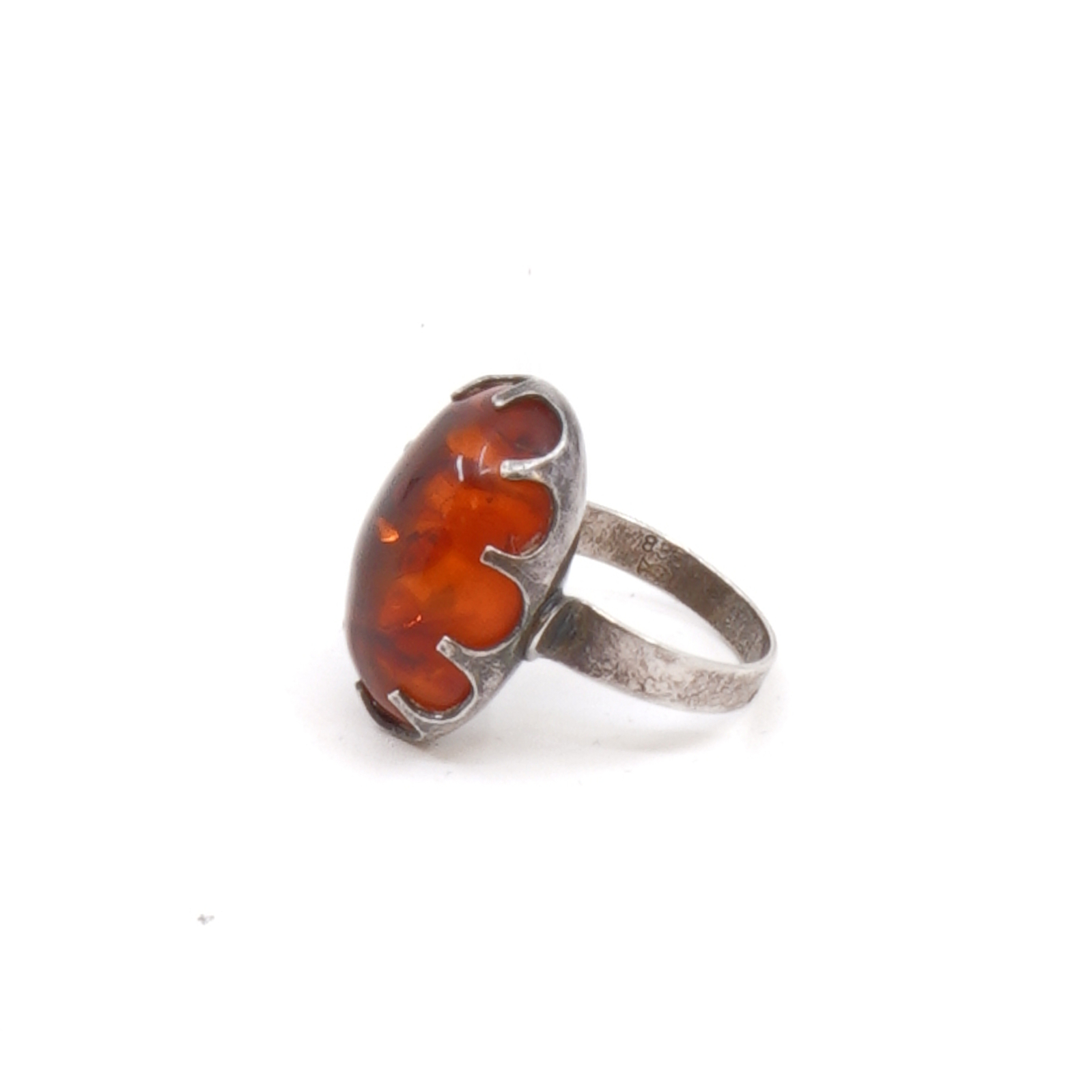 Ring silver Ø16 med sten