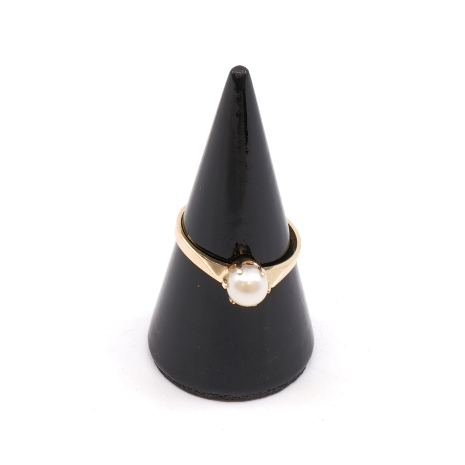 Ring med pärla 18K 2g Ø17