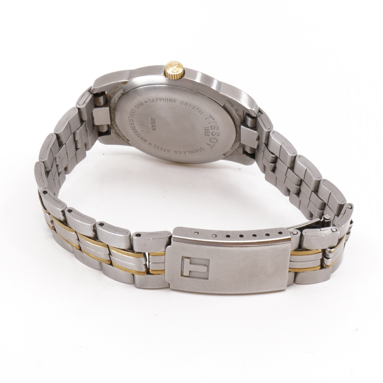 Armbandsur Tissot PR 50 Quarts Datum Stål Längd 21cm Boett 36mm