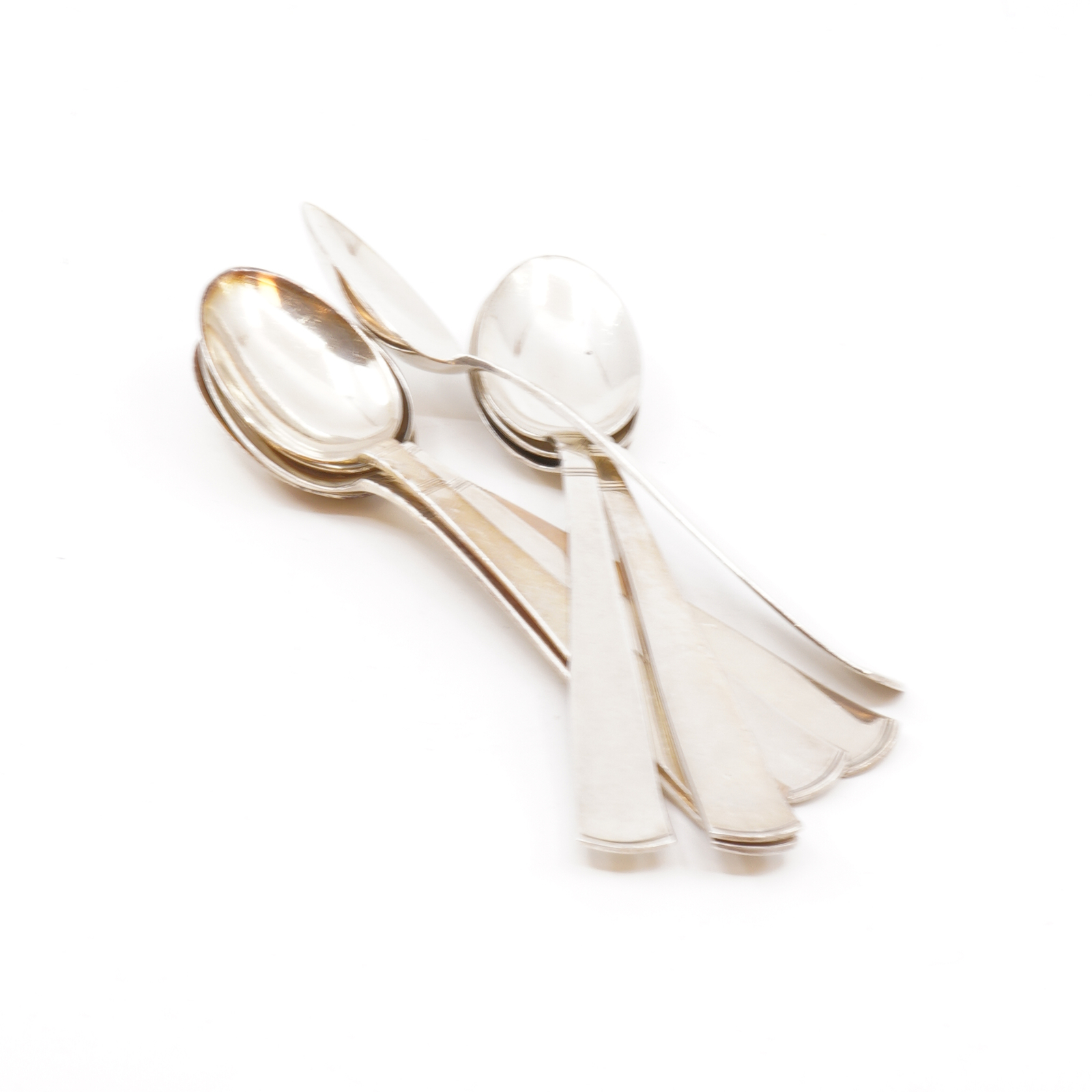 Kaffeskedar 8st Modell Rosenholm S830 122,1g Längd 120mm