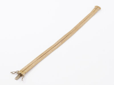 Armband Guld 18K19,3g Längd 18,5cm Bredd 7mm