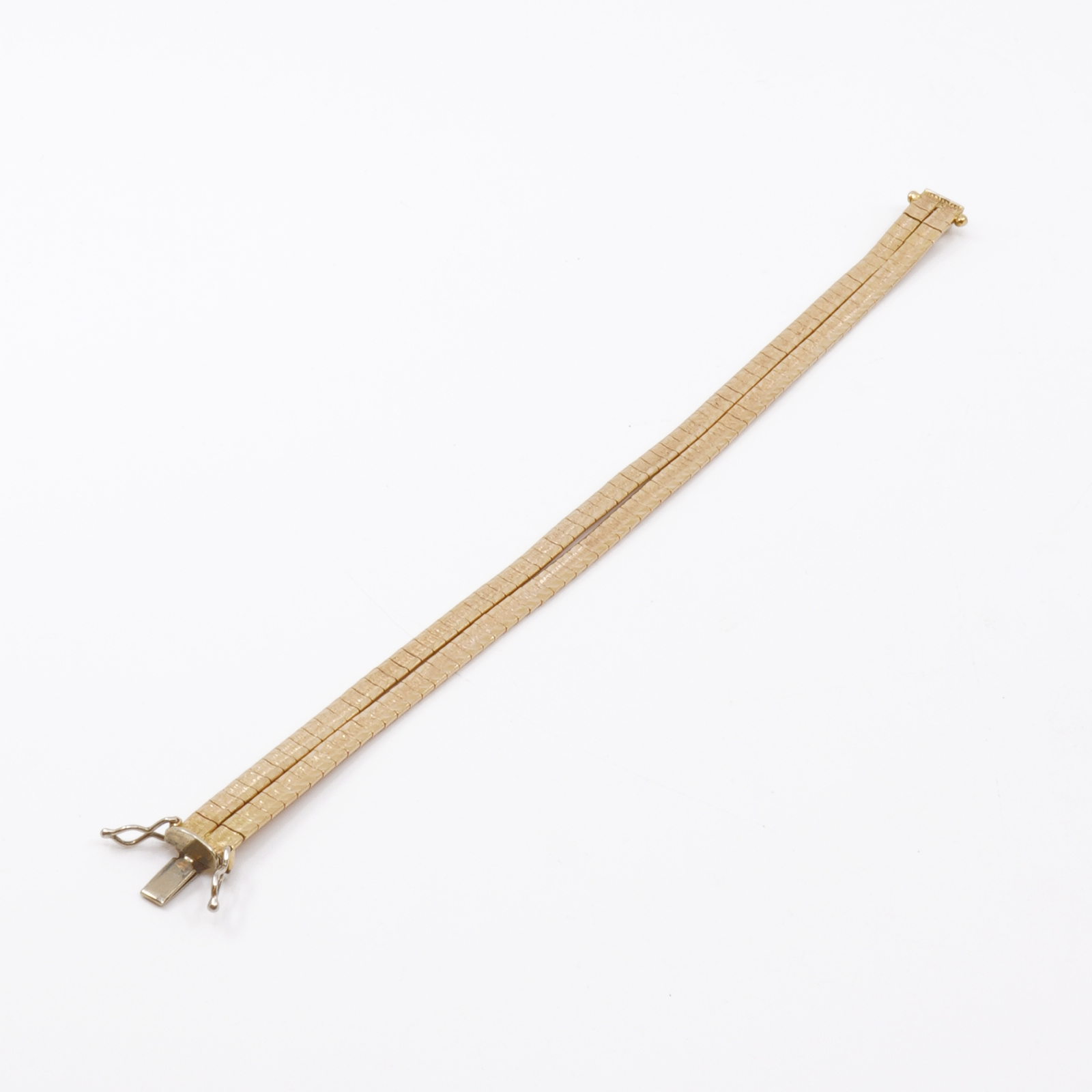 Armband Guld 18K19,3g Längd 18,5cm Bredd 7mm