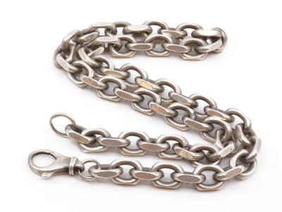 Halskedja Ankarlänk Silver S925 122g 52cm