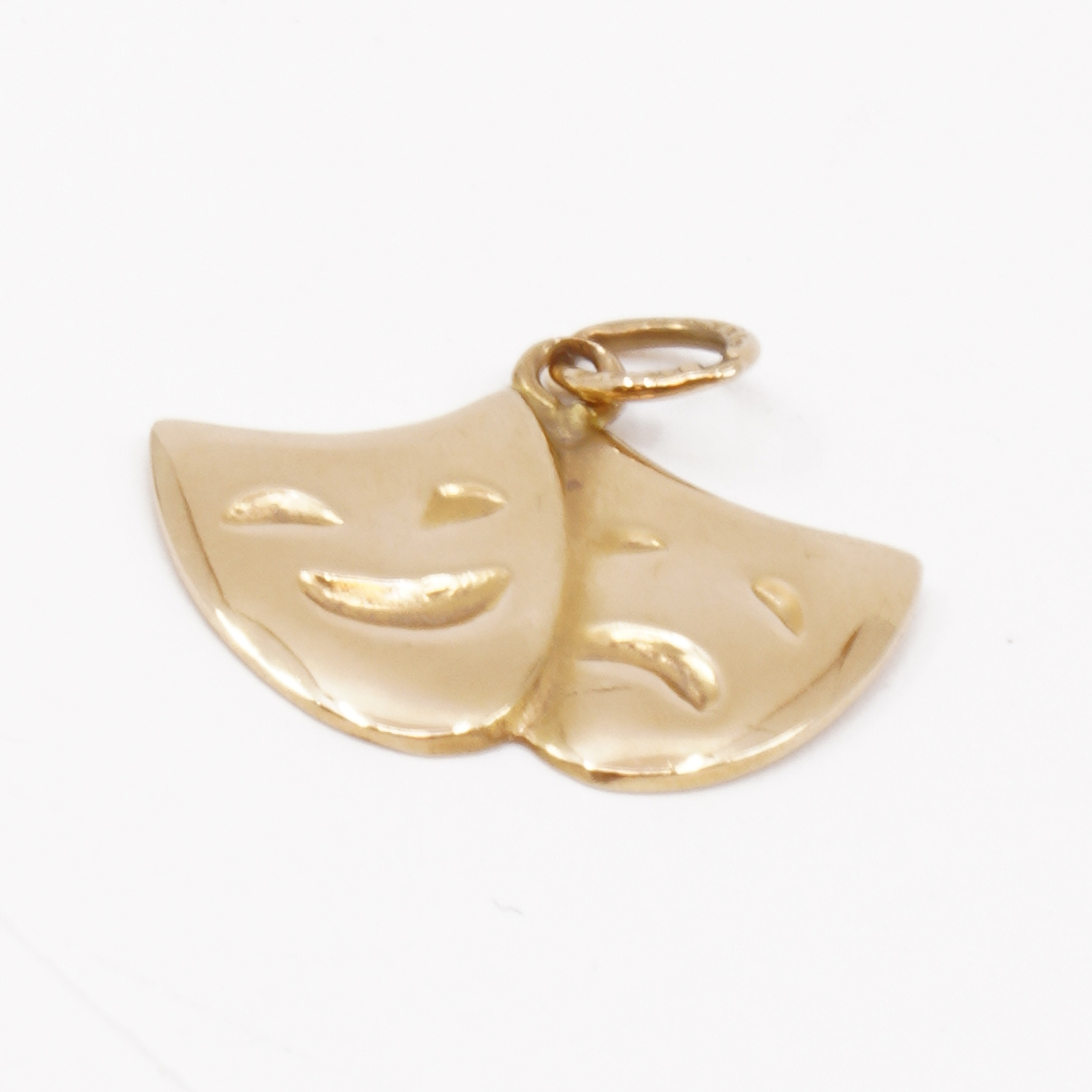 Hänge Guld 18K 0,9g Bredd 18mm Höjd 18mm Teatermasker