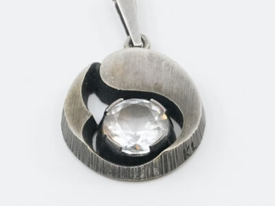 Hänge/berlock Silver med sten