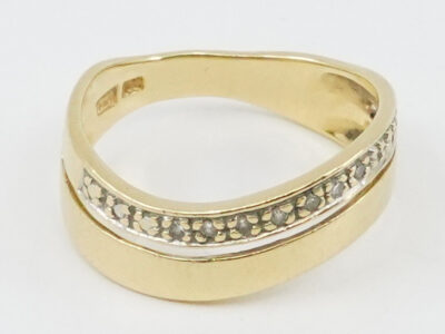 Ring Guld 18K med diamanter