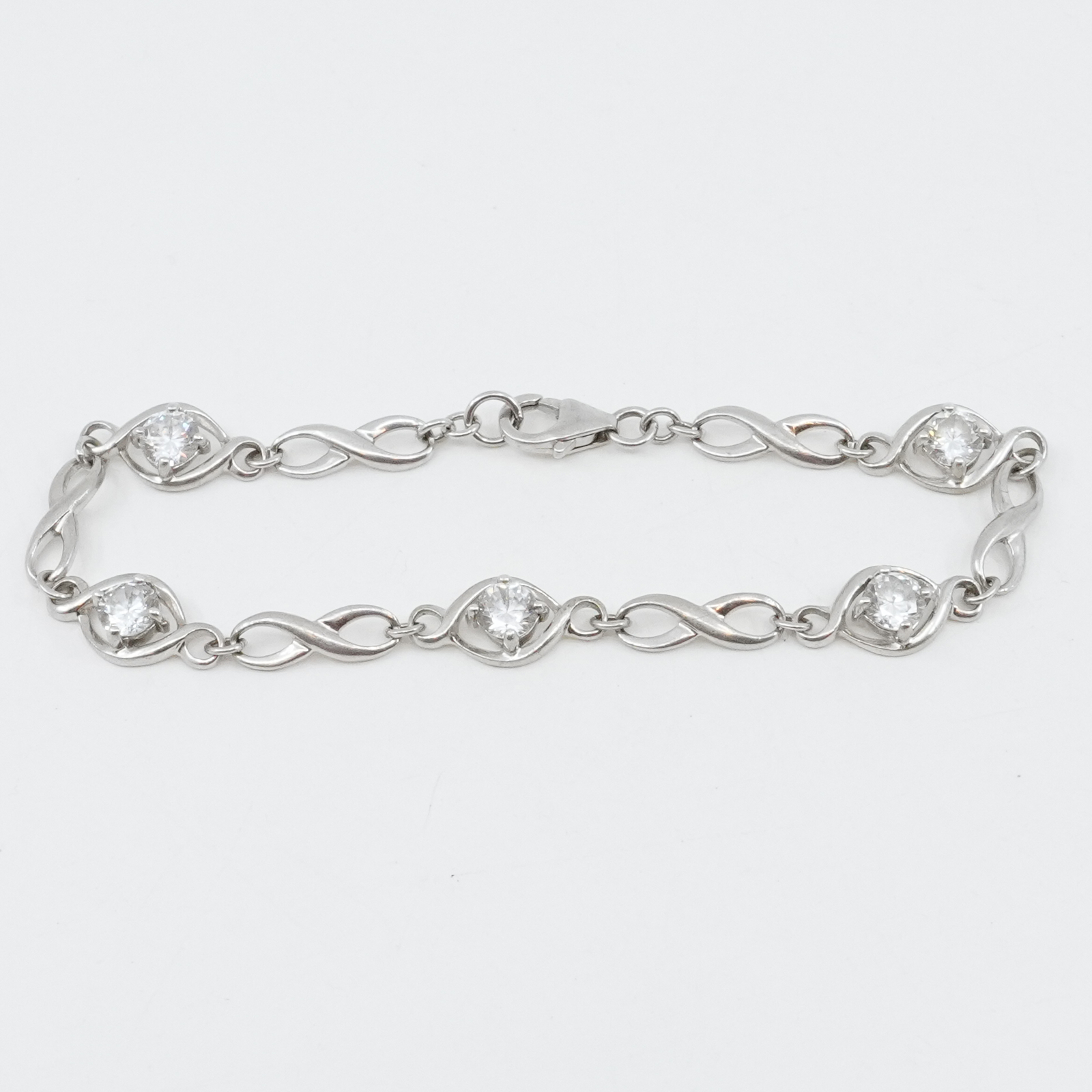 Armband Silver med stenar