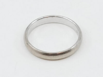 Ring Vitguld 18K
