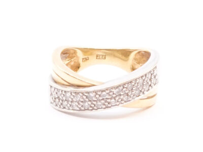 Ring tvåfärgat Guld