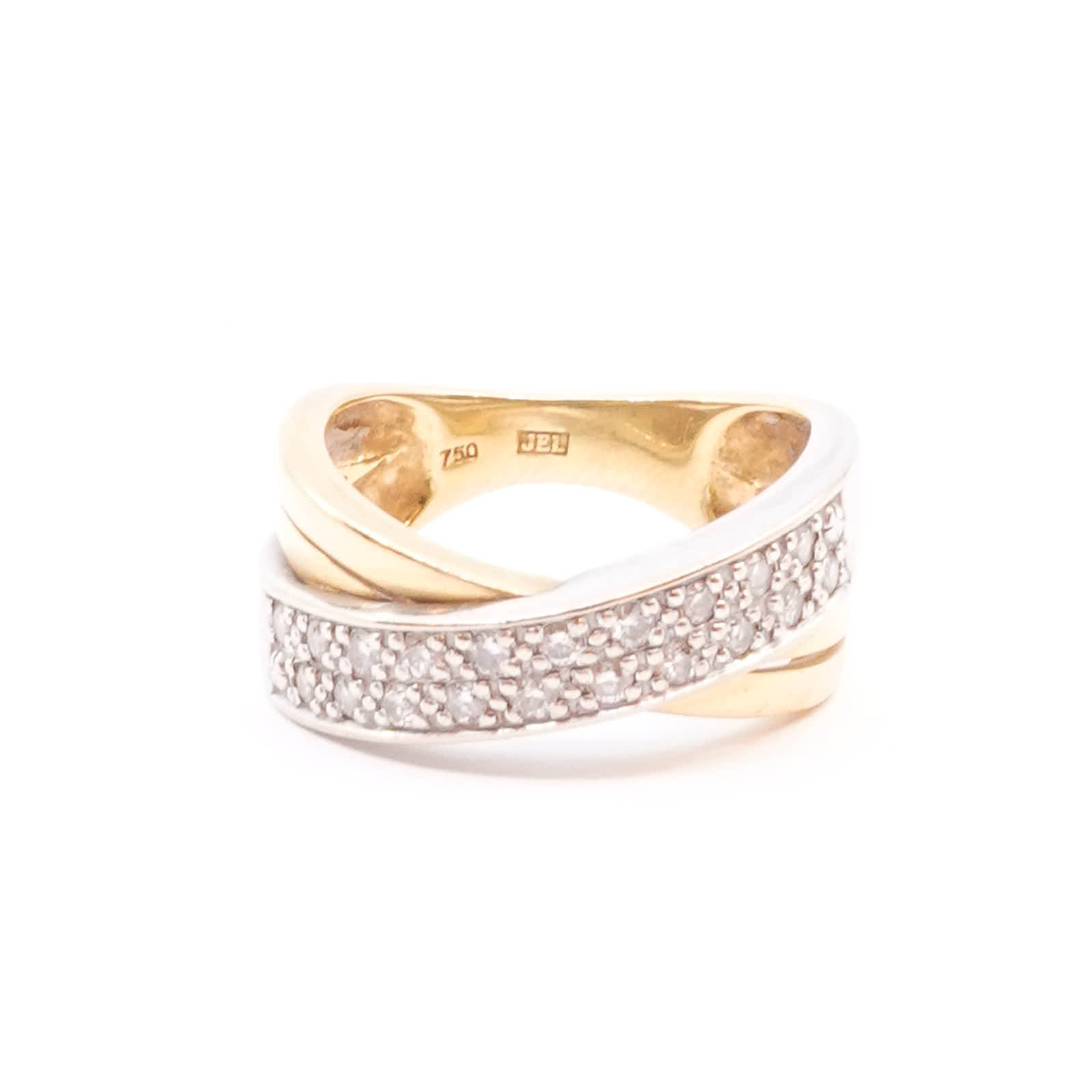 Ring tvåfärgat Guld