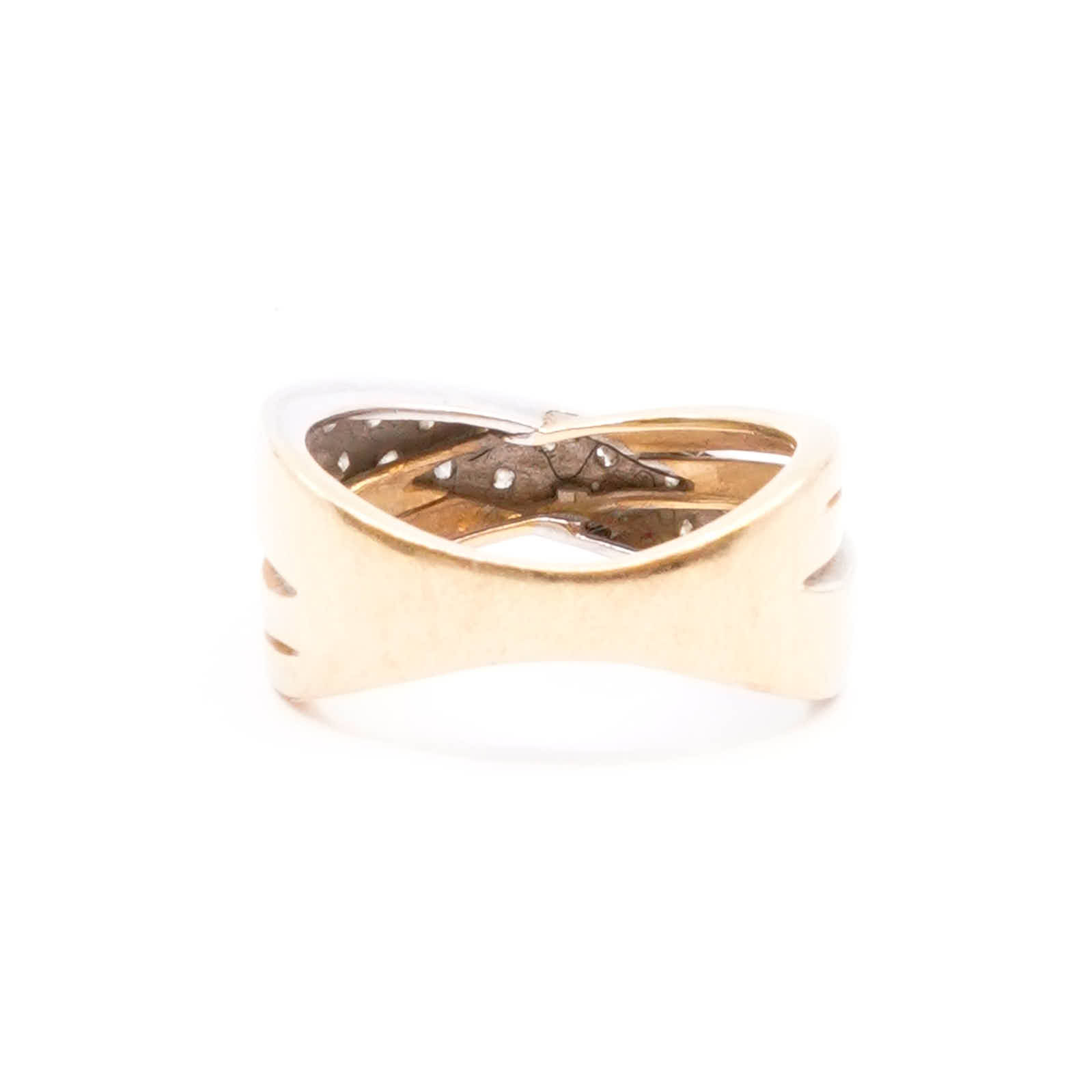 Ring tvåfärgat Guld