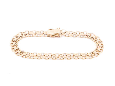 Armband X-länk Guld