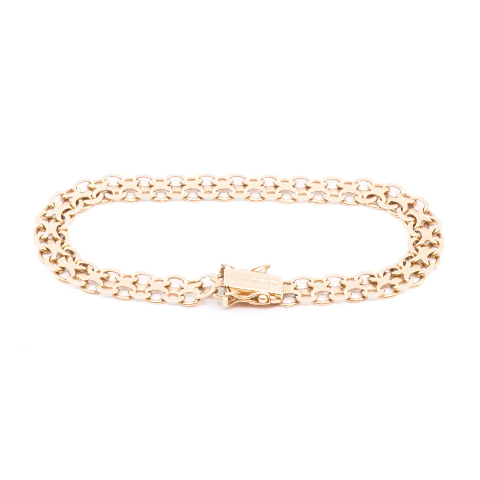 Armband X-länk Guld
