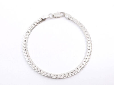 Armband Flätad Silver