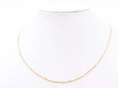 Halskedja Pansar Guld