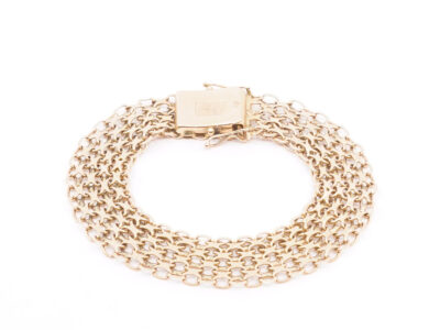 Armband X-länk Guld