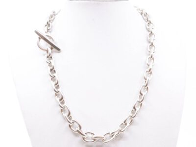 Halskedja Ankar Silver