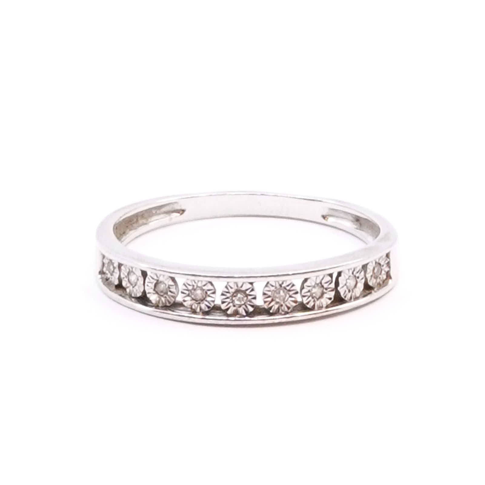 Ring Vitguld 18K