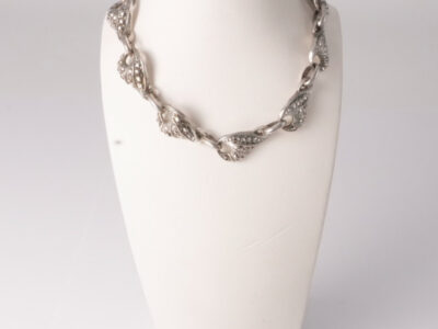Collier med markasiter S830 42cm