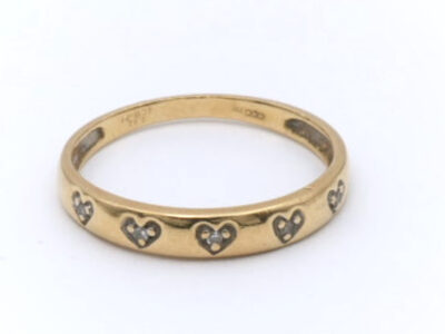 Ring Guld 18K med diamanter
