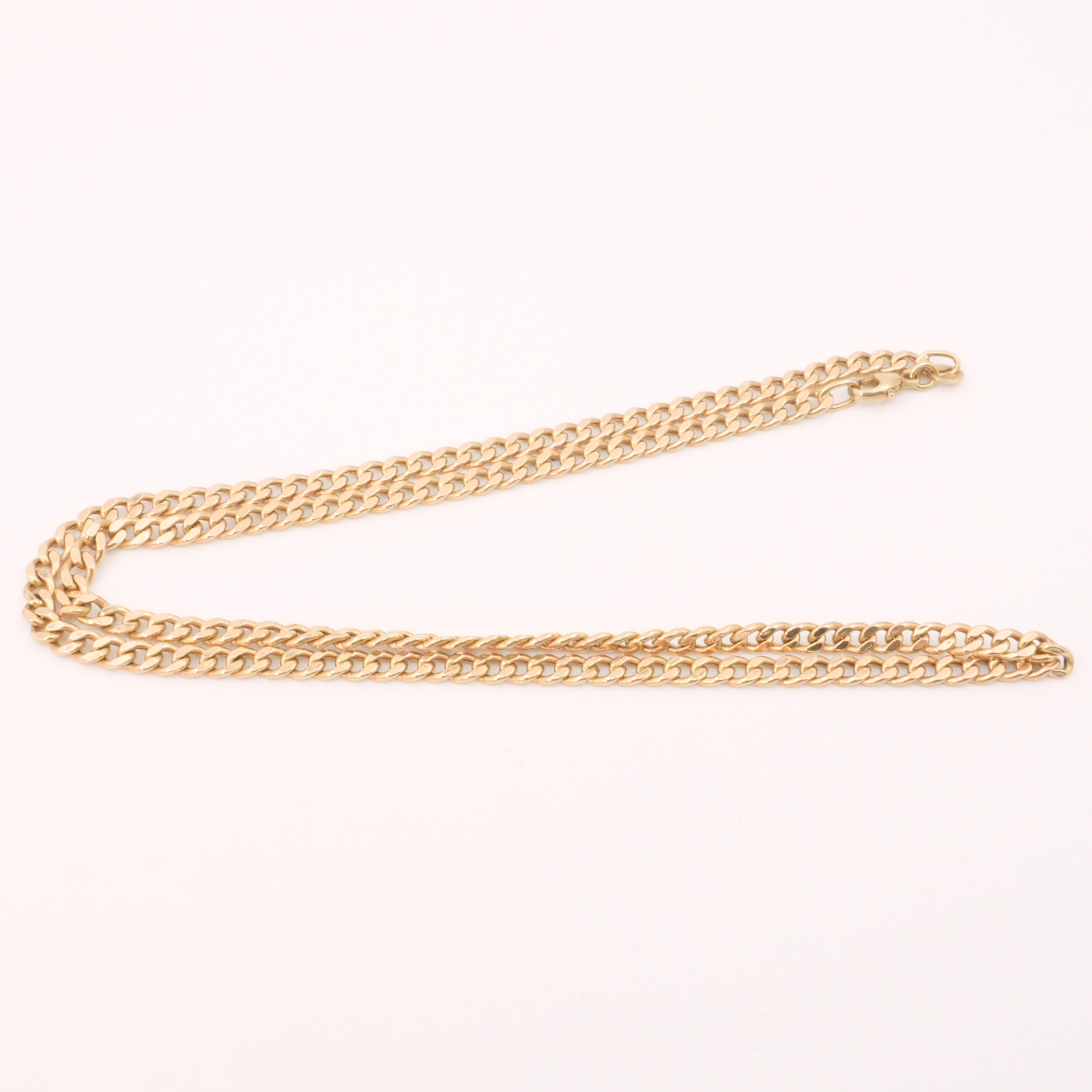 Halskedja Pansar Guld 18K 8,5g Längd 46cm