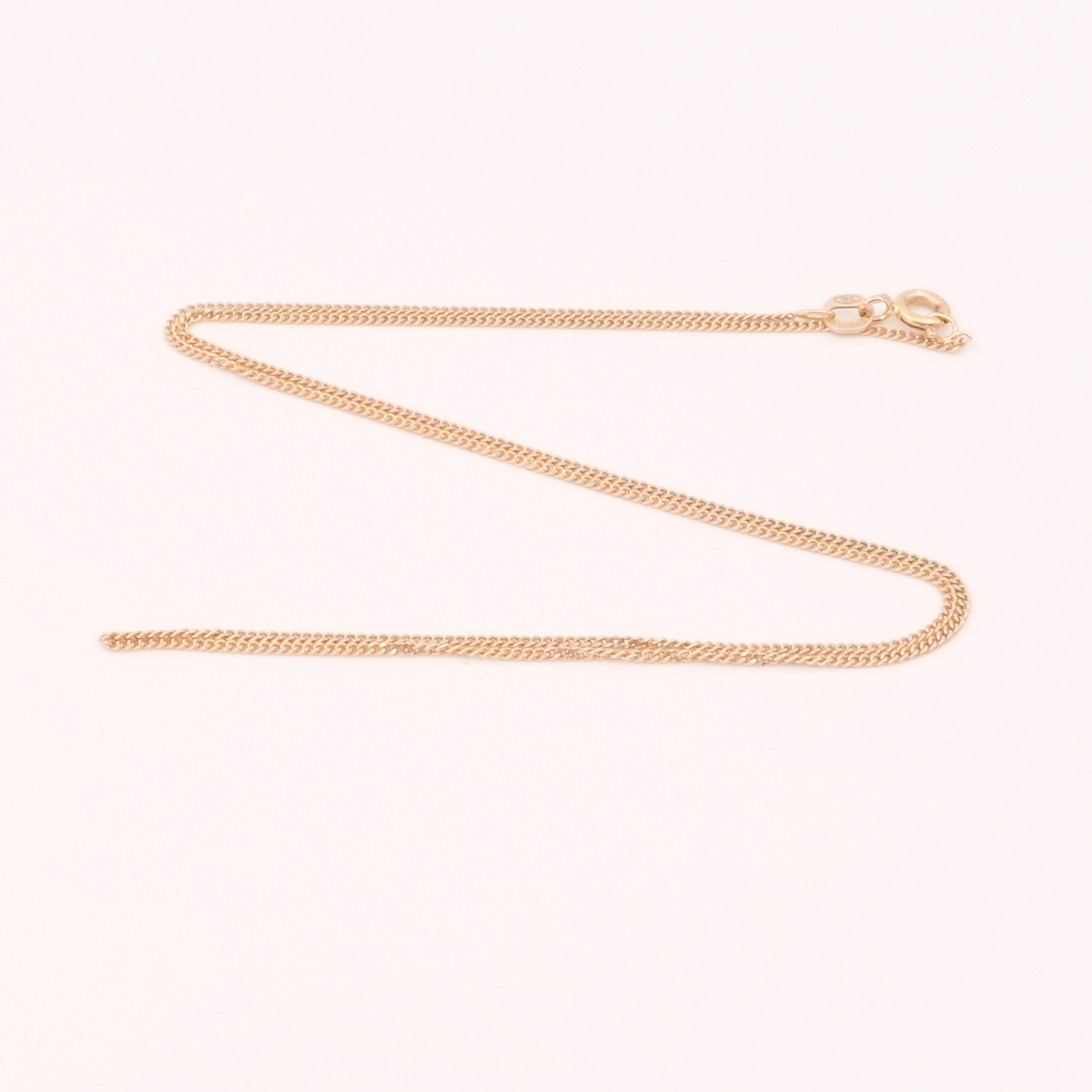 Halskedja Pansar 18K Guld 2,1g Längd 42cm