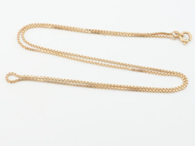 Halskedja Venezia Guld 18K 4,5g Längd 49,5cm