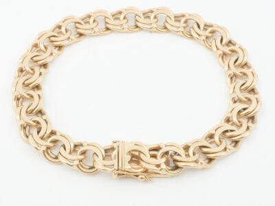 Armband Bismarck Guld 18K 37,2g Längd 22,5cm