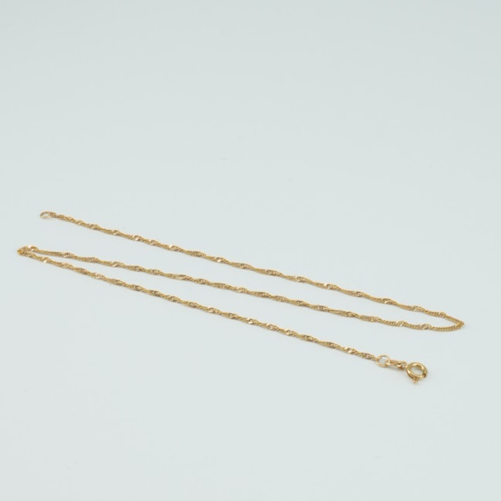 Halskedja Sinagpore Guld 18K