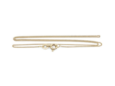 Halskedja Pansar Guld 18K 1,4g L 38,6cm B 0,8mm
