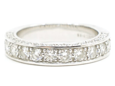 Ring Vitguld 18K