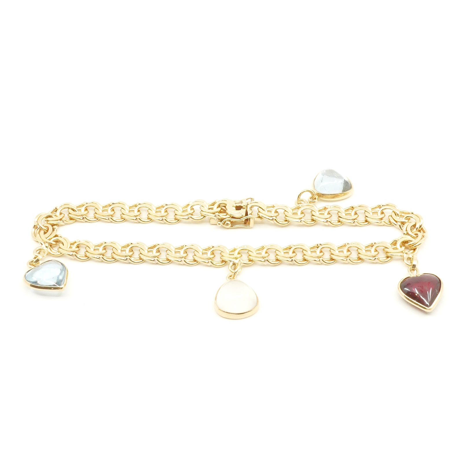 Armband Bismarck med berlocker Guld 18K