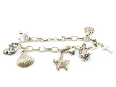 Armband med berlocker Silver S925