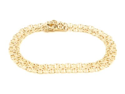 Armband X-länk med stav Guld 18K