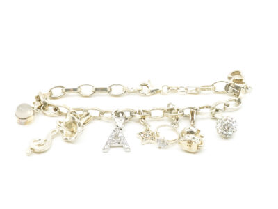 Armband Ankar med berlocker Silver S925
