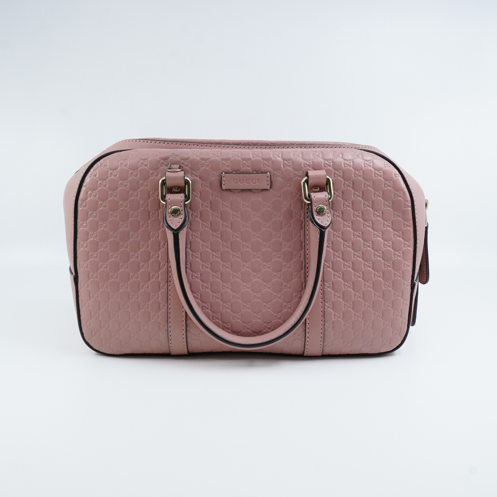 Gucci Guccisma i rosa läder 27x18x 11cm med axelrem