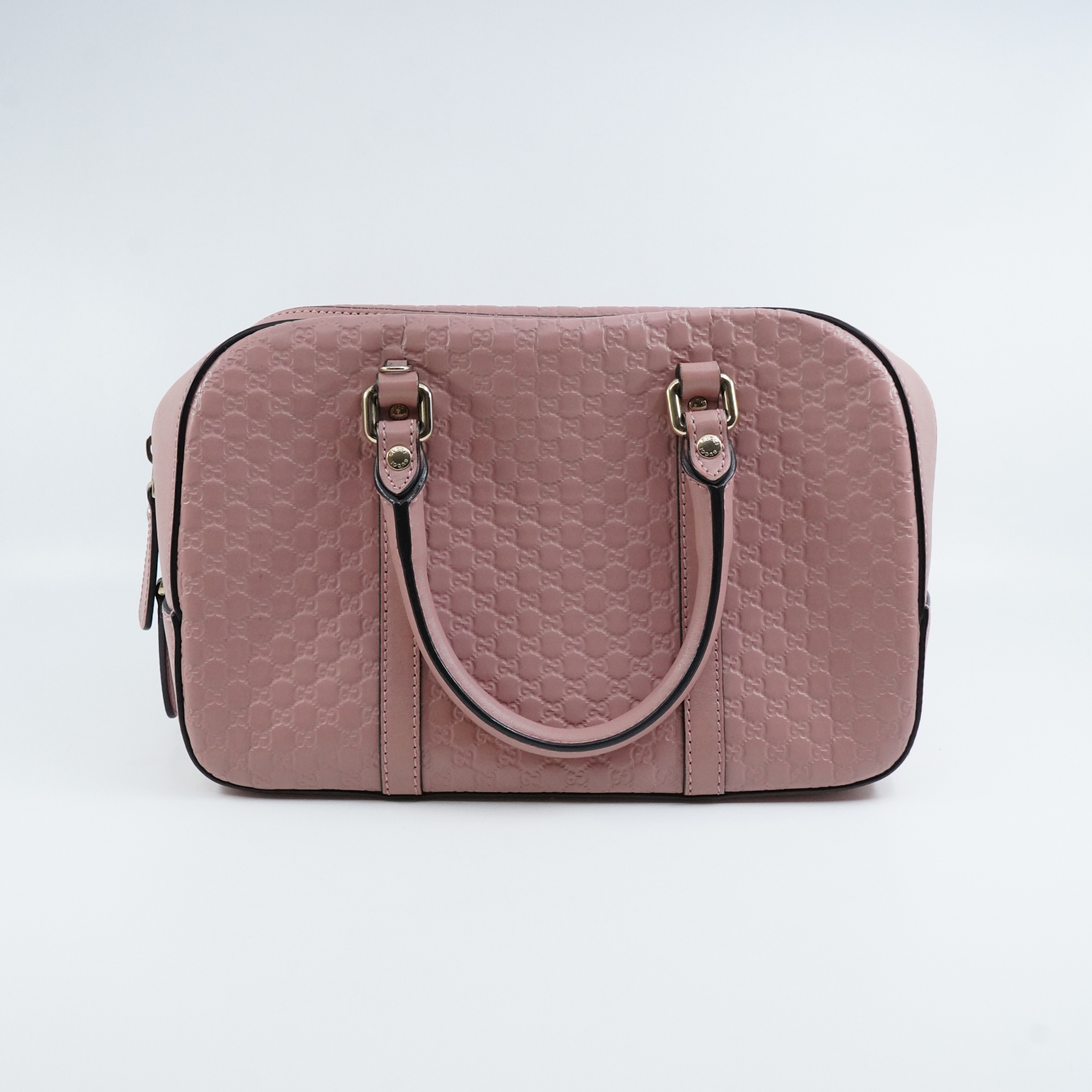 Gucci Guccisma i rosa läder 27x18x 11cm med axelrem