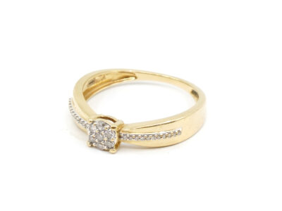 Ring Guld 18K Med diamanter