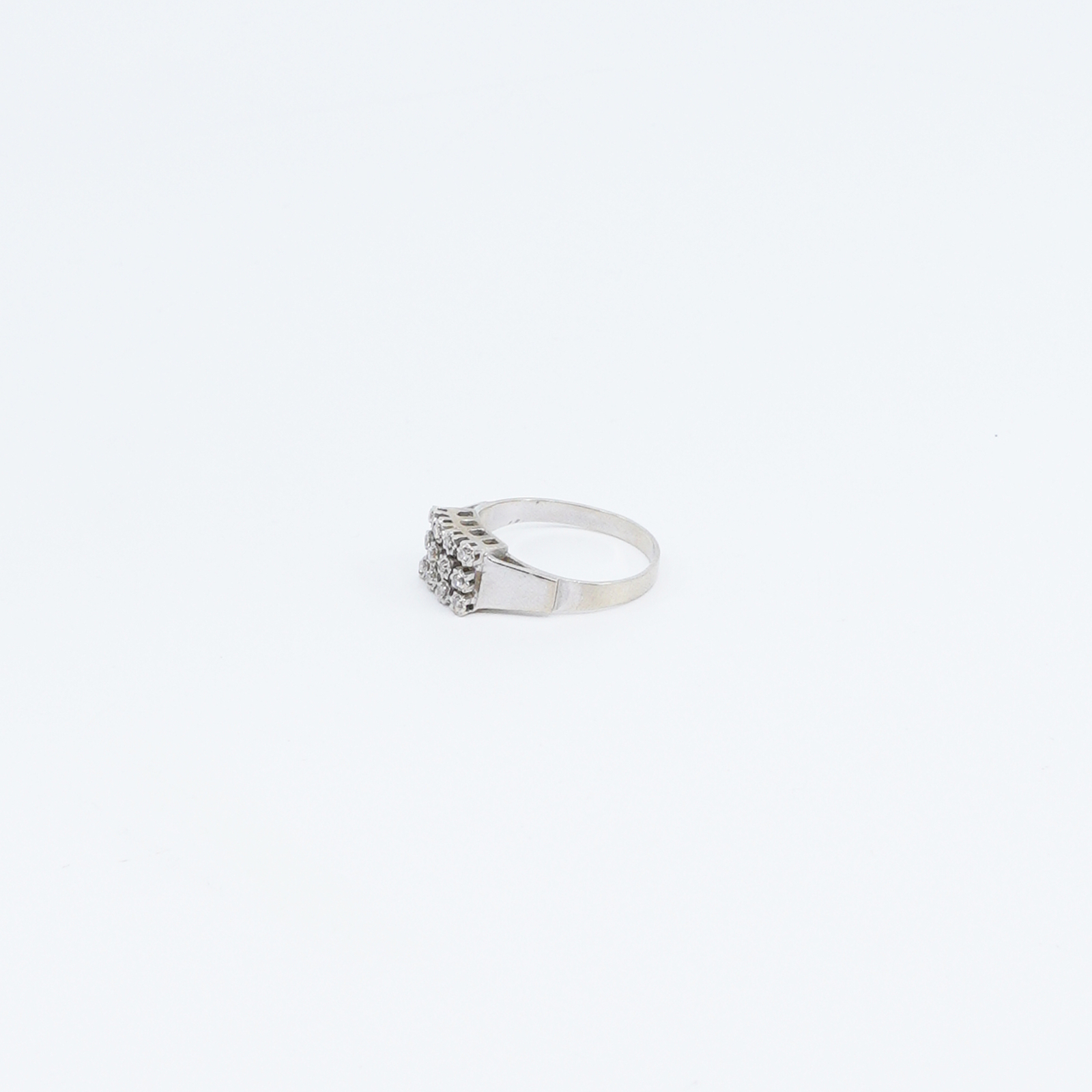 Ring Vitguld med diamanter